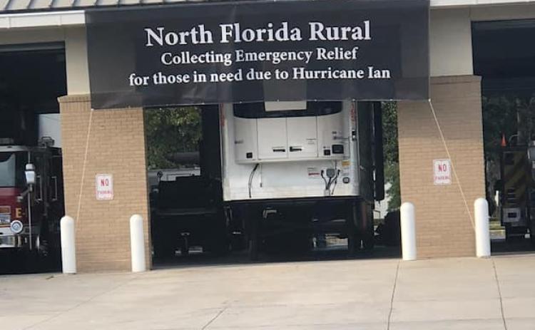 North Florida Rural is collecting goods for Hurricane Ian victims through Monday. (COURTESY)