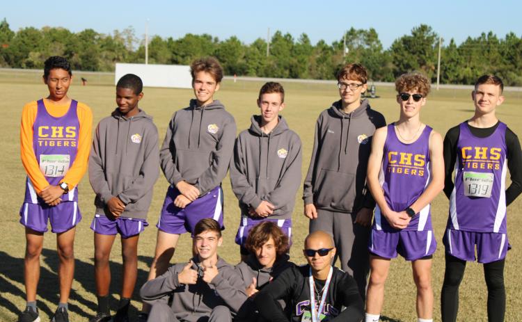 Columbia’s boys cross country team placed eighth at the District 2-3A meet on Saturday to qualify for regionals. (COURTESY)