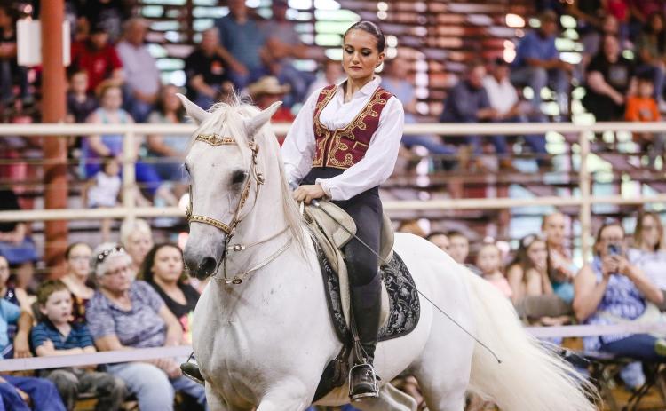 The Gala of the Royal Horses will show off various breeds of horses performing maneuvers once used on battlefields at the Oaks Equestrian Center on Saturday. (COURTESY)