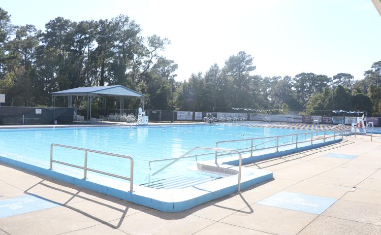 The Jared Allison Aquatic Complex could get a solar heating system after the Columbia County Board of County Commissioners committed $50,000 to the project. (MORGAN MCMULLEN/Lake City Reporter)