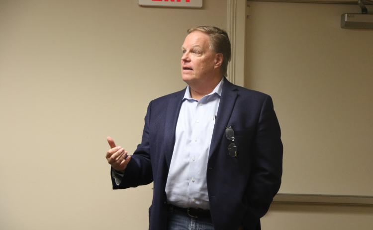 Meridian Behavioral Healthcare CEO Don Savoie said he has received public support. (MORGAN MCMULLEN/Lake City Reporter)