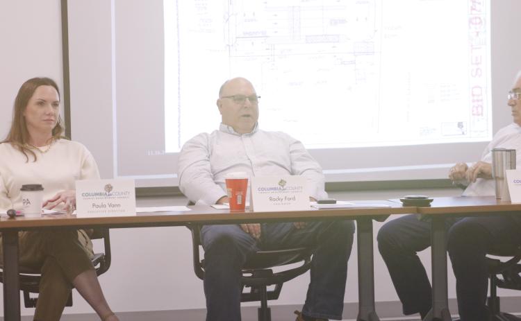 TDC Chair Rocky Ford speaks during Wednesday’s meeting. (JAMIE WACHTER/Lake City Reporter)