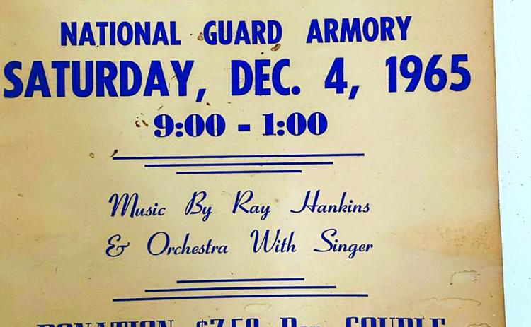 The Rotary Club of Lake City, which is celebrating its 100th year, is drawing on its past with a Rotary Ball celebration Saturday at The Blanche Hotel. The balls began in the 1950s, as depicted in the flyer from the 1965 event. (COURTESY)