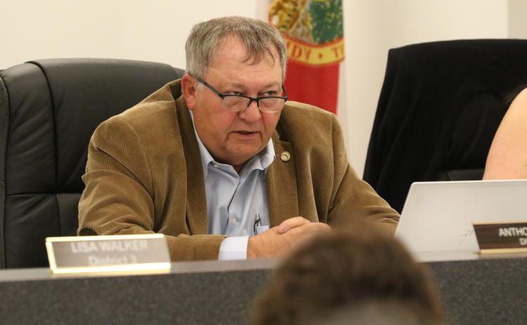 Lafayette County Commissioner Anthony Adams wants to have further discussion about the county’s handling of RV campsites. (FILE)