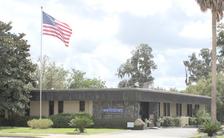 The office and property of the Lake City Reporter has been sold to Columbia County. The 11,000 square foot building located at 180 E. Duval St., downtown across from the courthouse, will house three county departments that currently are spread out at various locations. (TODD WILSON/Lake City Reporter)