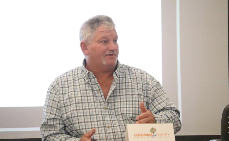 Clint Pittman, the interim Tourist Development Council executive director, said he is excited to get started on the 500-acre flatfield facility on the north side of Lake City. (JAMIE WACHTER/Lake City Reporter)