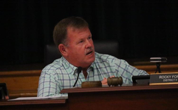 Columbia County Commissioner Tim Murphy said the county “cannot afford” to start a full recreation department during a workshop on the matter Thursday. (JAMIE WACHTER/Lake City Reporter)