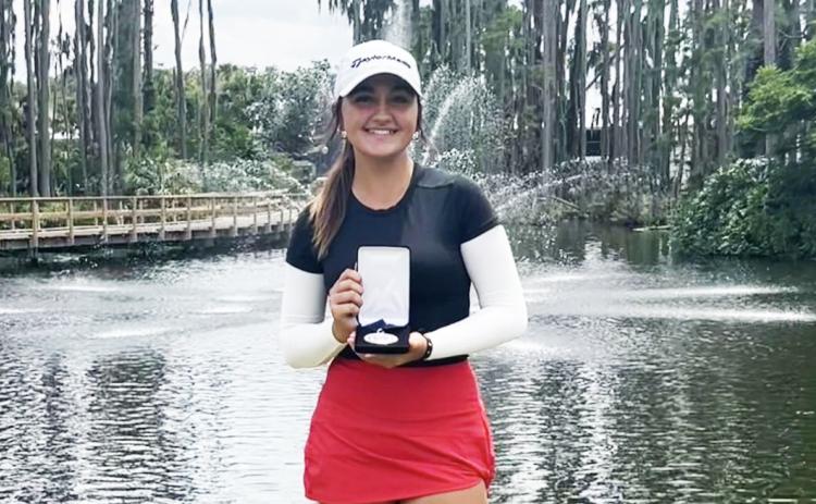 Suwannee High’s Ryan Donaldson tied for second at the Florida Junior Tour’s Saddlebrook 54-hole major over Memorial Day weekend. (COURTESY)