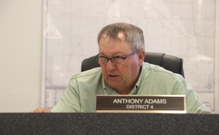 Lafayette County Commissioner Anthony Adams said County Road 53 is vital to the wellbeing of the county. The commission unanimously approved a $3.9 million project for Anderson Columbia to resurface a 10-mile stretch of the road. (MORGAN MCMULLEN/Lake City Reporter)