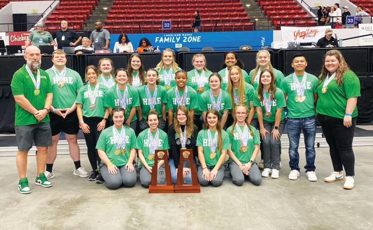 Suwannee's girls weightlifting team swept Class 1A state titles. (FILE)