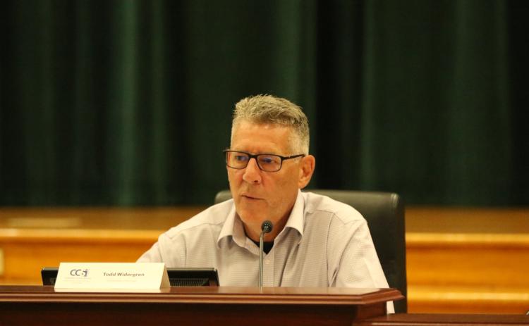 Assistant Superintendent Todd Widergren said the sales tax funding was allocated for the first year to projects that faced timing issues. (JAMIE WACHTER/Lake City Reporter)