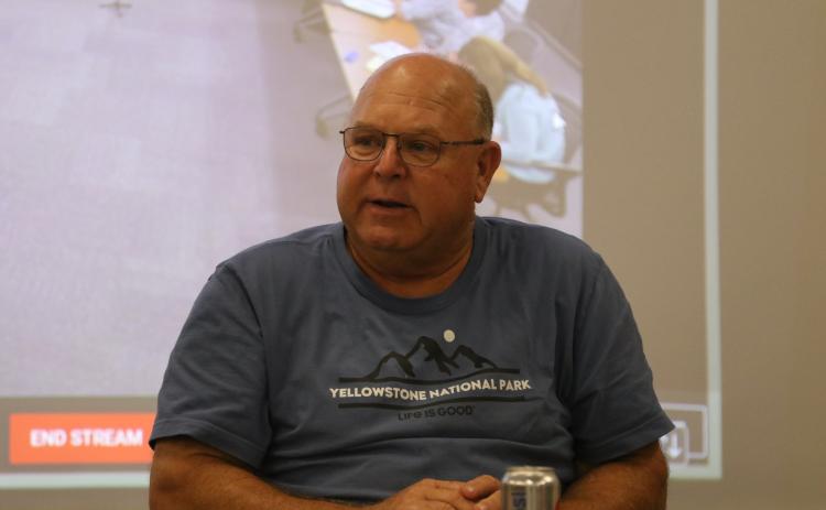 Columbia County Commissioner Rocky Ford said a regional utility makes sense for all the local counties. (JAMIE WACHTER/Lake City Reporter)