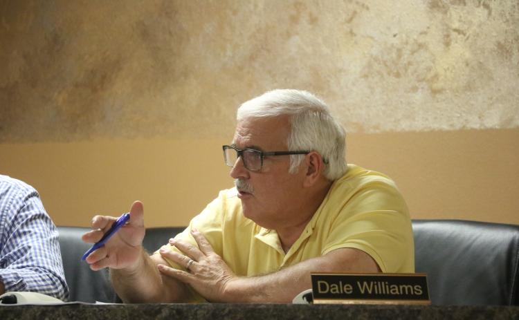 Lake Shore Hospital Authority Director Dale Williams said he likely will have an agreement with Columbia County for the record storage building by the authority’s next meeting. (MORGAN MCMULLEN/Lake City Reporter)