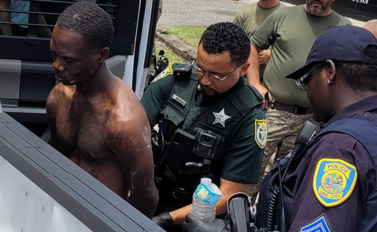 Eric McKenzie, who escaped from the work release center Monday afternoon, was captured in the wooded area near there within an hour. (COURTESY)