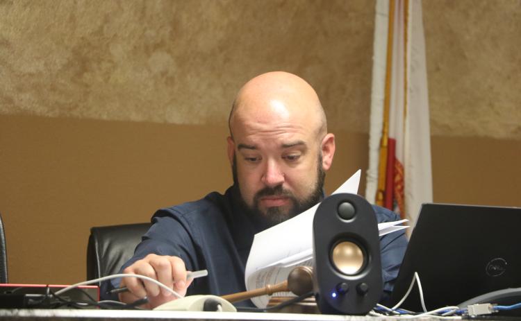 Brandon Biel, the Lake Shore Hospital Authority chairman, said he doesn’t want to spend nearly $300,000 to insure the main hospital building, which he has a ‘desire to tear to the ground.' (MORGAN MCMULLEN/Lake City Reporter)
