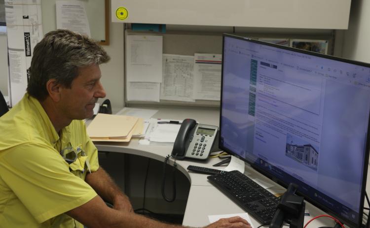 Columbia County Building Official Troy Crews said the county is looking to make a ‘clean transition’ with handling city permits on Sept. 30, the end of the fiscal year. (MORGAN MCMULLEN/Lake City Reporter)