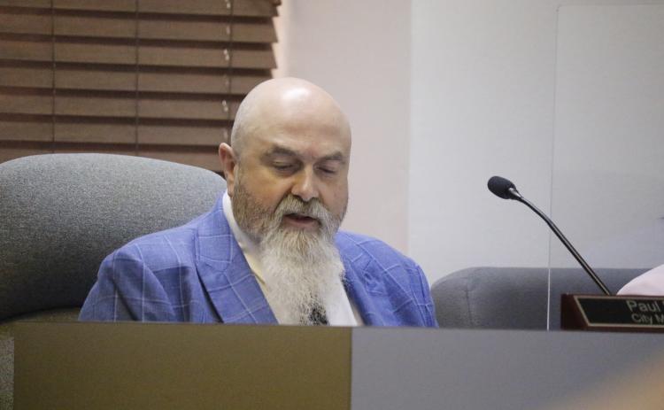Lake City Manager Paul Dyal blasted The Blanche Hotel and the Lake City Reporter after city staff threatened to tow vehicles from the City Hall parking lot that were attending a Blanche event. (JAMIE WACHTER/Lake City Reporter)