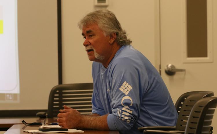 Bill Koon, the lone Fort White Town Council member to attend a previous joint meeting, said the Columbia County Commision was ‘bullying’ the town. (FILE)