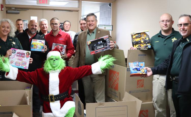 The Columbia County Sheriff’s Office is hosting its ‘Deputy Claus for a Cause’ event for the third time this year, delivering Christmas presents on Dec. 23 to various neighborhoods in the community. (COURTESY)