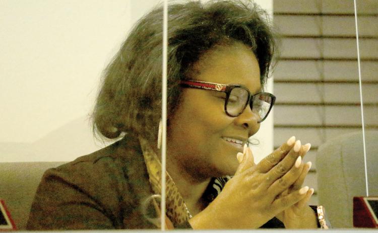 Lake City Councilor Chevella Young said Monday that she wants to give Interim City Manager Dee Johnson time to do the job, believing he has already proven himself. (JAMIE WACHTER/Lake City Reporter)