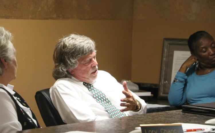 Lake Shore Hospital Authority Trustee Don Kennedy said the board needs to make the agreement with Meridian Behavioral Healthcare on the main hospital building so one issue is resolved. (MORGAN MCMULLEN/Lake City Reporter)