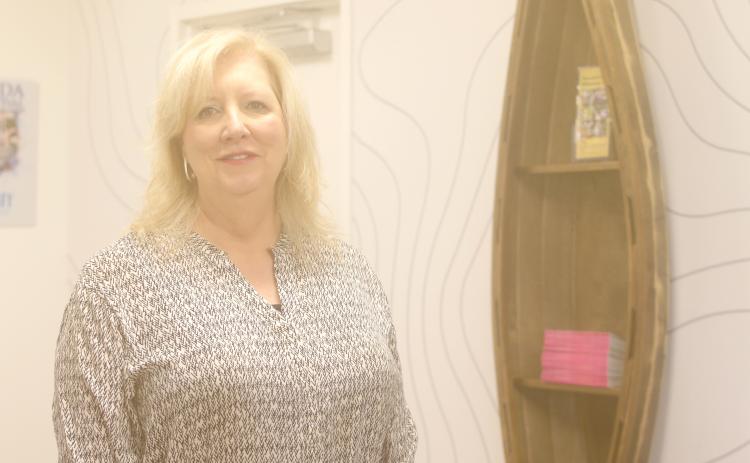 Konnie Patke is Columbia County’s new Tourist Development Council director, charged with attracting visitors to the county. She said she also aims for the department to become a better resource for local residents as well. (JAMIE WACHTER/Lake City Reporter)
