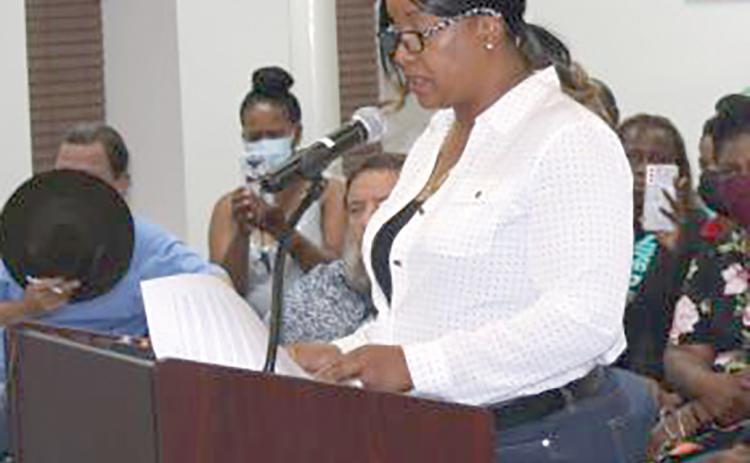 Ami Fields, who served as the city’s interim manager for three months in 2021 before resigning, has applied for that position. (FILE)