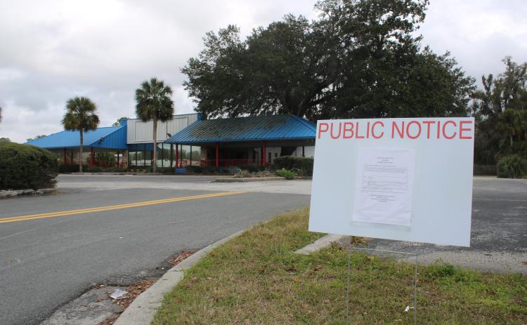 The old I-75 Autos dealership on Duval Street in Lake City has been purchased with the plans of becoming a Wawa convenience store that will include 16 gas pumps and an entrance off Sisters Welcome Road as well. (TONY BRITT/Lake City Reporter)