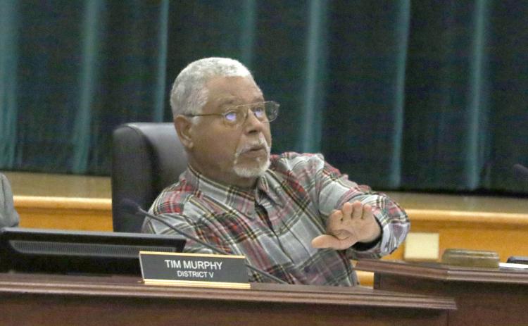 Columbia County Commission Chairman Ron Williams said Thursday night he wanted an answer from the Town of Fort White within 30 days on its intentions with utilities moving forward. (MORGAN MCMULLEN/Lake City Reporter)