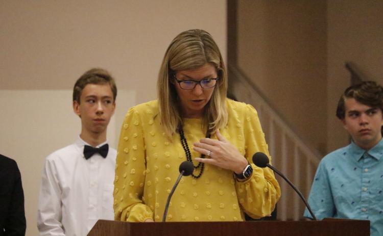 Lindsay Laxton, the Columbia County School District’s finance diretor, said the half-cent sales tax generated $6.5 million, ‘right on target’ with the district’s estimates. (FILE)