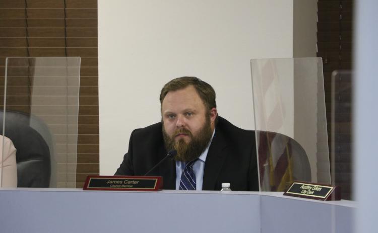 Lake City Councilman James Carter said he thinks the contract offer from the city to new Manager Don Rosenthal is ‘generous.’ (MORGAN MCMULLEN/Lake City Reporter)
