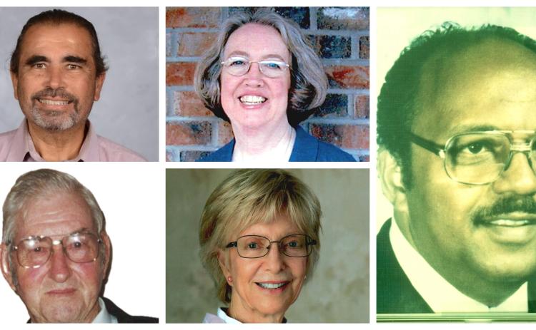 Amaya (clockwise from left), Felder, Levy, Johns and Haltiwanger
