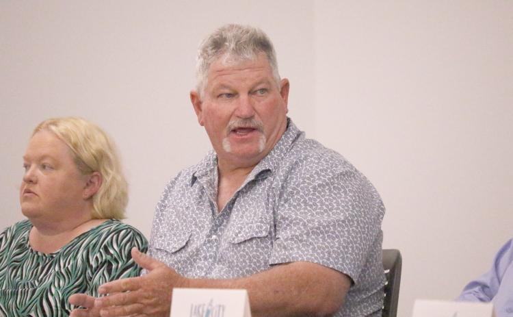 Clint Pittman, the county’s Landscape and Parks director, said a partnership between the county and Synergy Sports Global would lead to a quicker return on the county’s investment into the 500-acre sports complex. (JAMIE WACHTER/Lake City Reporter)