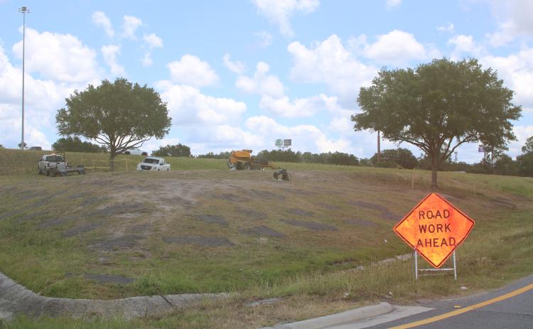 The Florida Department of Transporation has began a nearly $1 million project to replace the trees at the Interstate 75 and U.S. Highway 90 interchange with different varieties. (TONY BRITT/Lake City Reporter)