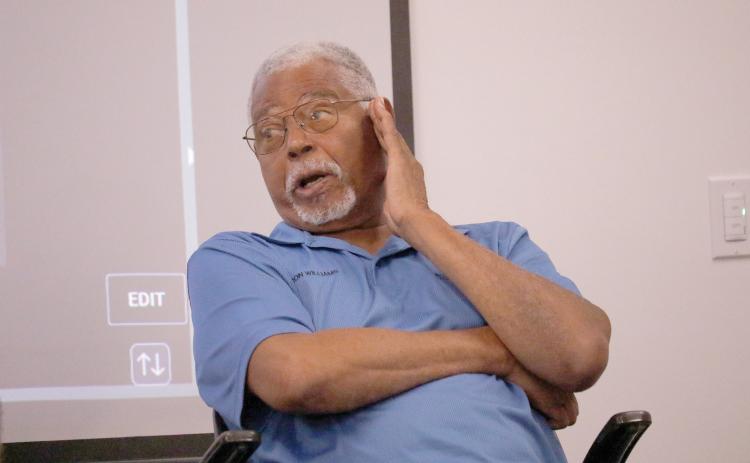 Columbia County Commissioner Ron Williams suggested the North Florida Water Utilities Authority hire Dale Williams as a consultant to help it get started. (JAMIE WACHTER/Lake City Reporter)