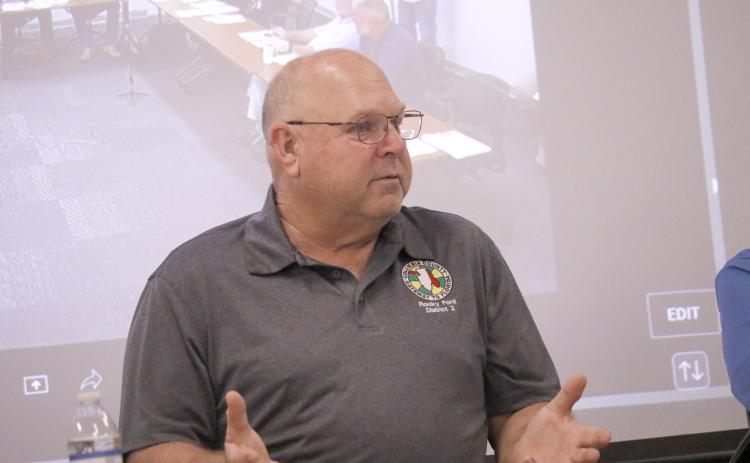 Columbia County Commissioner Rocky Ford said the current setup between the county and the Town of Fort White to handle solid waste disposal in the town is ‘obviously not working.’ (FILE)