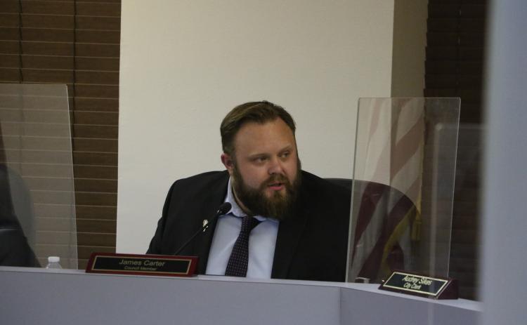 Lake City Councilman James Carter said he wants the city to pursue an outside inquiry into the severance paid to former City Manager Paul Dyal to see if the city has a claim to recoup its money. (MORGAN MCMULLEN/Lake City Reporter)