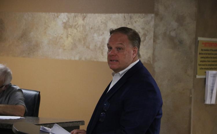 Meridian Behavioral Healthcare CEO Don Savoie said his company’s proposal for the main Lake Shore Hospital building hasn’t changed the past two years. (MORGAN MCMULLEN/Lake City Reporter)