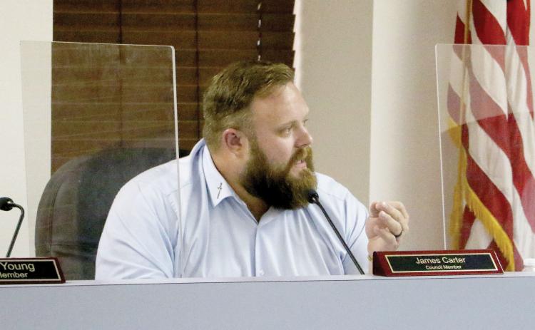 Lake City Councilman James Carter said the city placing the question about council raises on the November ballot was cheaper than if it went that route through a voter-led petition. (MORGAN MCMULLEN/Lake City Reporter)