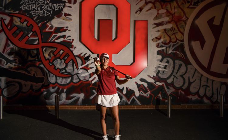 Suwannee golfer Ryan Donaldson on her visit to Oklahoma. (COURTESY)
