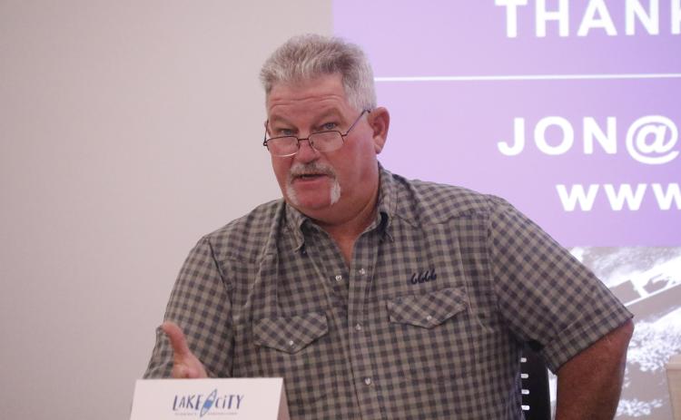 Clint Pittman, Columbia County’s interim Tourist Development Council director, said Wednesday during the TDC board meeting that he will recommend the county not use a search firm as it tries to find the next full-time director. (JAMIE WACHTER/Lake City Reporter)