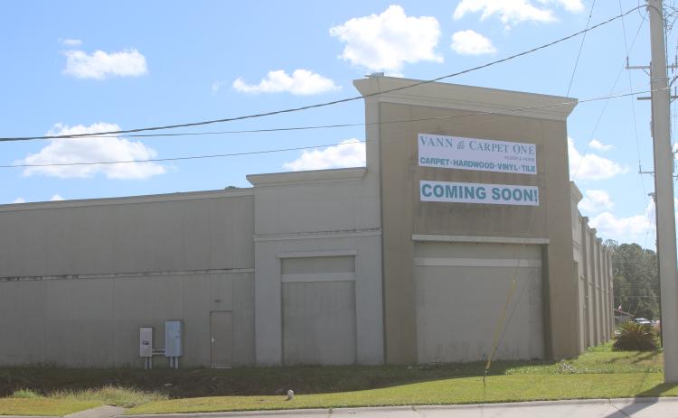 Vann Carpet One has purchased the old Ashley Furniture building across from Publix. The longtime Lake City business plans to consolidate its two downtown locations into the new location early next year. (TONY BRITT/Lake City Reporter)