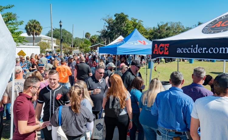 The Lake City-Columbia County Chamber of Commerce is expecting more than 2,500 guests to attend the ninth annual Gateway City Craft Beer and Wine Festival this Saturday at Wilson Park. (COURTESY LAKE CITY-COLUMBIA COUNTY CHAMBER OF COMMERCE)