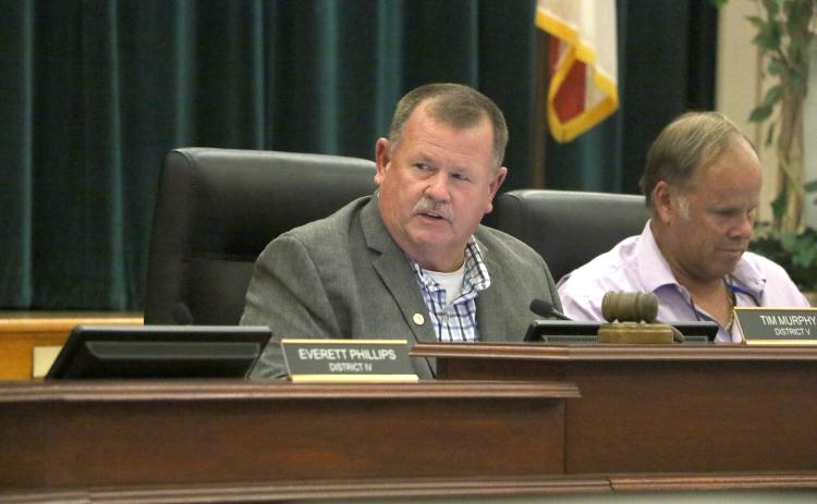 County Commission Chairman Tim Murphy, who previously served on the Lake Shore Hospital Authority board, said he feels the LSHA is ‘taxation without representation’ since it is a governor-appointed board. (MORGAN MCMULLEN/Lake City Reporter)