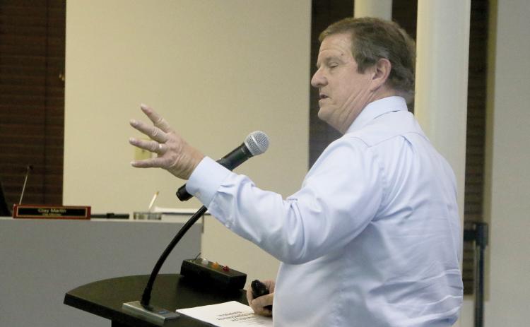 Bryan Thomas, the City of Lake City’s principal planner, said a tweak to the city’s Land Development Regulations to allow tiny homes or accessory dwelling units could help solve a housing shortage. (MORGAN MCMULLEN/Lake City Reporter)