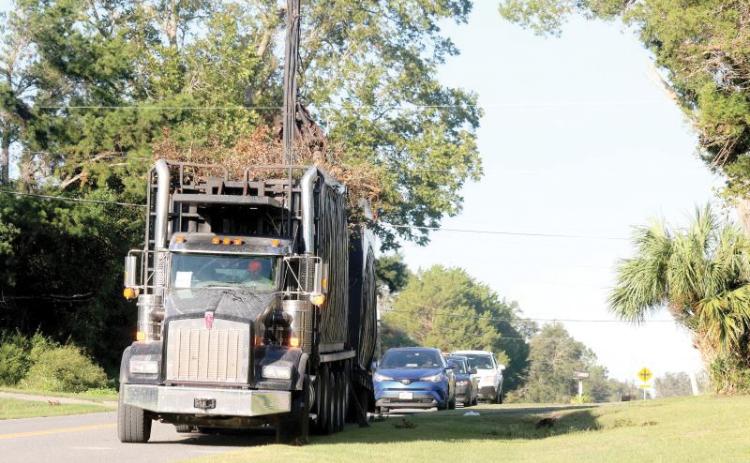 County crews and contractors have picked up roughly 247,000 cubic yards of debris from Hurricane Helene. (FILE)