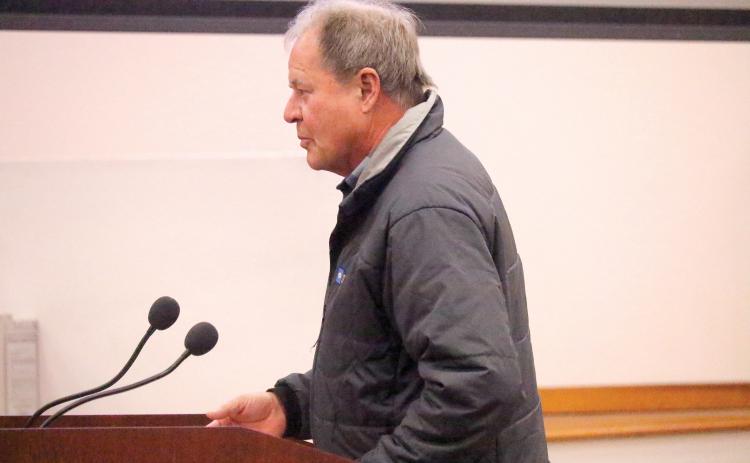 Scott Stewart, who owns the Cornerstone Crossing at 47 property, said the funding will help him move forward with developing the site at Interstate 75. (JAMIE WACHTER/Lake City Reporter)