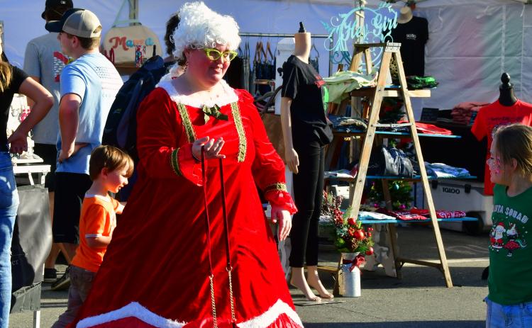 The Christmas spirit will be on full display Thursday through Saturday in Live Oak as the 40th annual Christmas on the Square festival will attract thousands to the downtown area. (FILE)