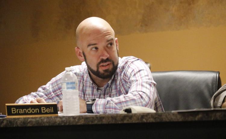 Lake Shore Hospital Authority Trustee Brandon Beil said Monday he couldn’t completely understand what the Columbia County Commission was doing in its push to fast track the potential disbanding of the hospital board. (JAMIE WACHTER/Lake City Reporter)