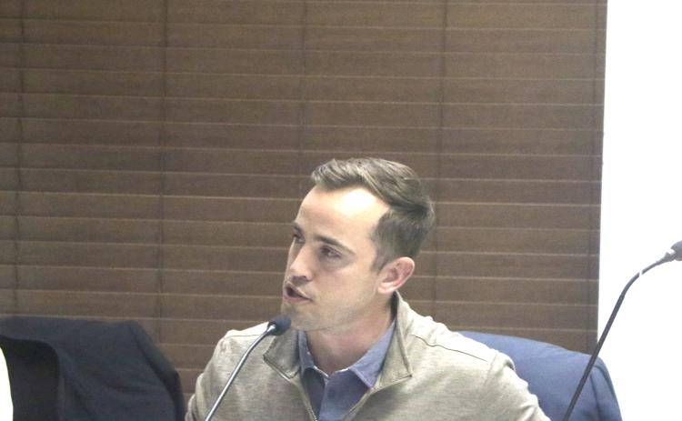 Lake City Mayor Noah Walker said the strategic plan from Serafin would be great for the city. (MORGAN MCMULLEN/Lake City Reporter)